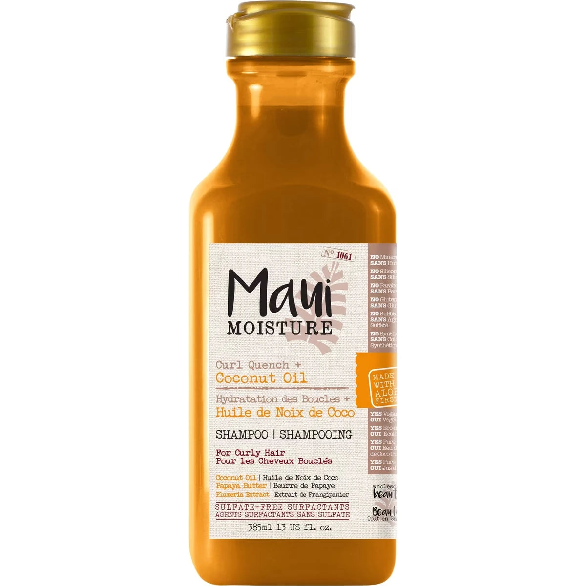 Maui Moisture Curl Quench + Coconut Oil Shampoo view 2