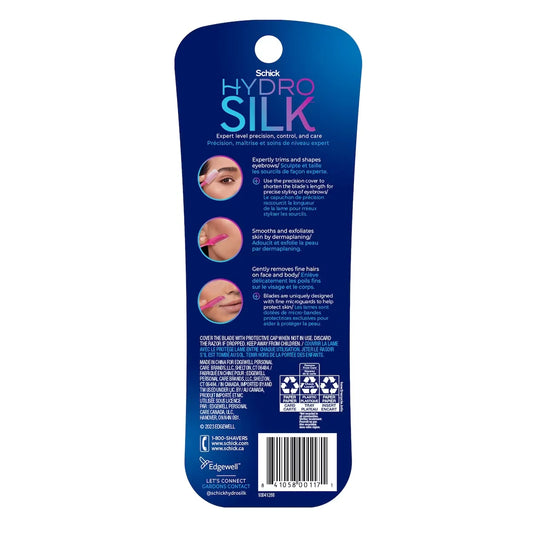 Schick Hydro Silk Touch-Up Exfoliating Eyebrow Shaper & Facial Razor product detail
