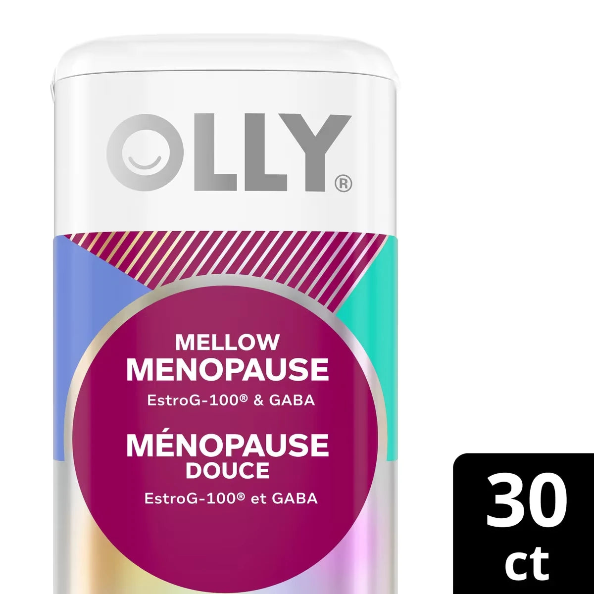 OLLY Mellow Menopause Capsules with EstroG-100® for Hot Flash & Menopause Symptom Relief product detail