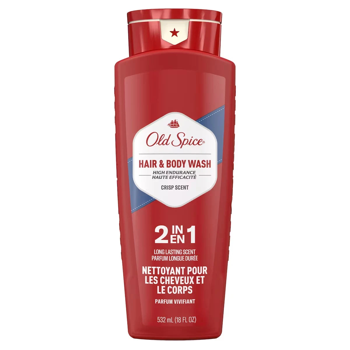 Old Spice High Endurance Hair & Body Wash product detail