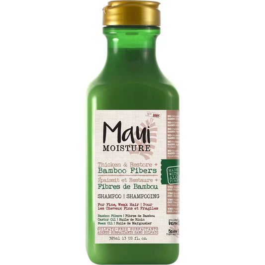 Maui Moisture Thicken & Restore + Bamboo Fiber Shampoo view 2
