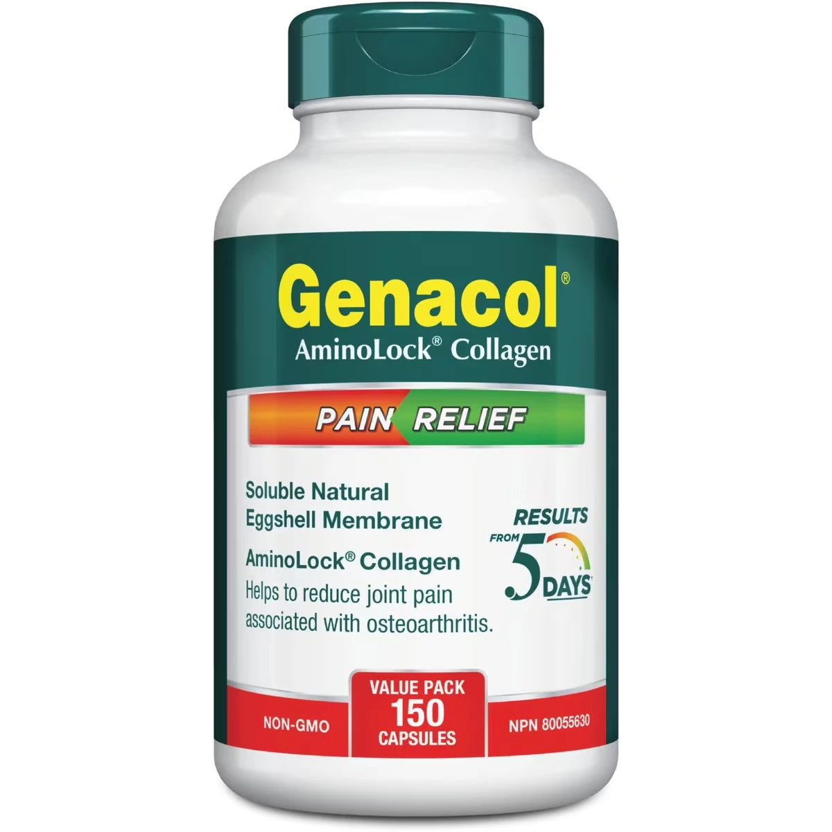 Genacol Pain Relief with AminoLock Collagen and Natural Eggshell Membrane product image
