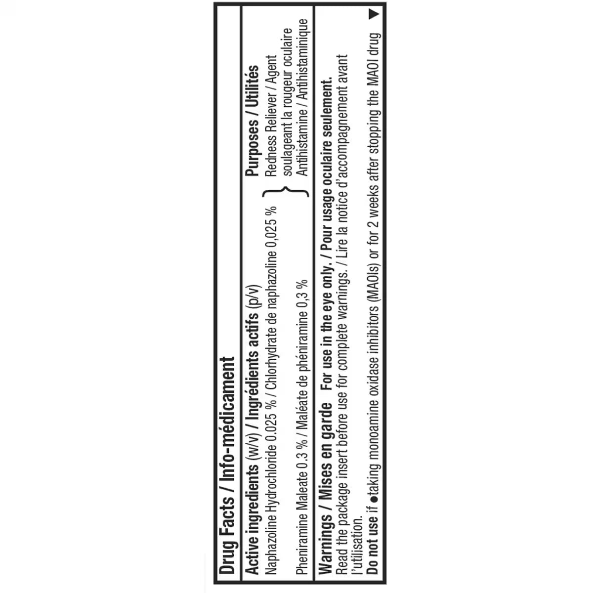 Naphcon A product detail