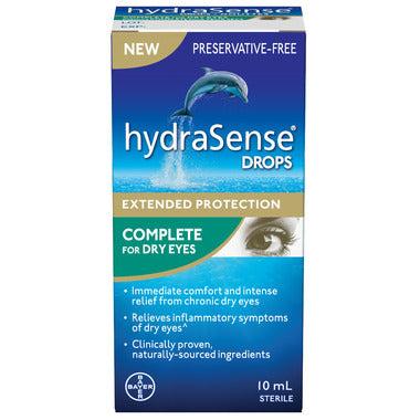 HydraSense Drops Complete For Dry Eyes