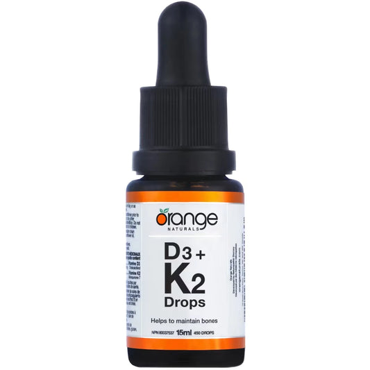 Orange Naturals D3+K2 Drops view 2