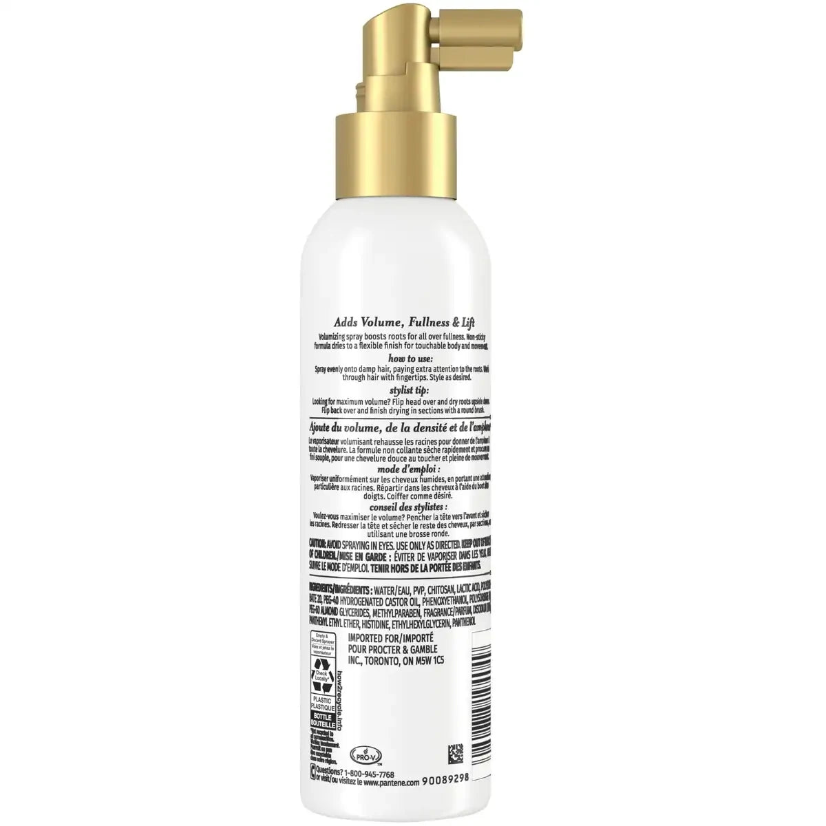 Pantene Volumizing Root Lift Spray product detail