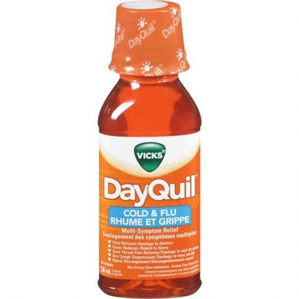 DayQuil Rhume et grippe liquide 236 ml