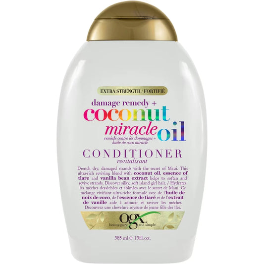 OGX Extra Strength Damage Remedy + Coconut Miracle Oil Conditioner view 2