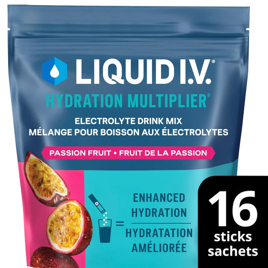 Liquid I.V Electrolyte Drink Mix Passion Fruit 16 CT 16 count product detail