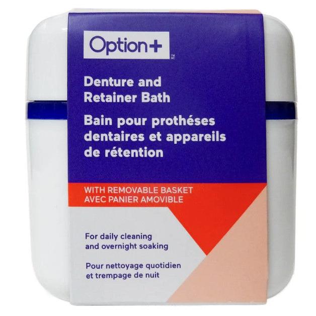 Option Plus Denture and Retainer Bath