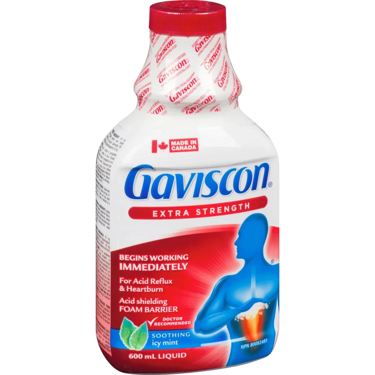 Gaviscon Extra Strength Liquid Soothing Icy Mint product detail