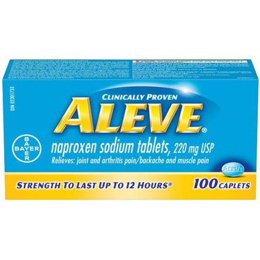 Clinically Proven Aleve 100 caplets