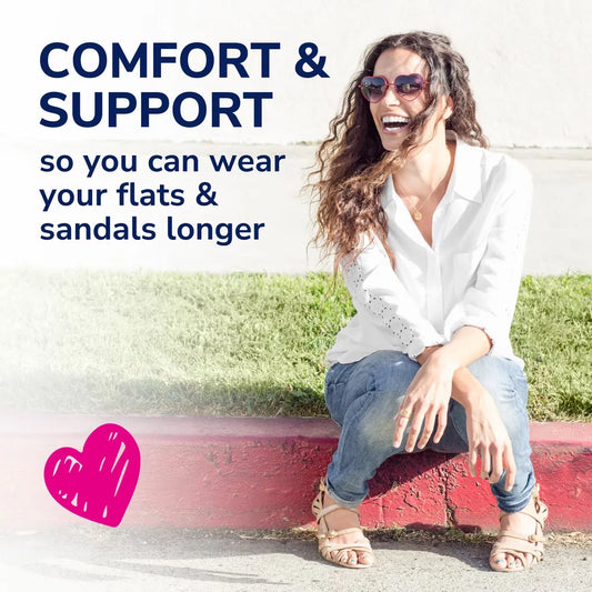 Dr. Scholl's Love Your FLATS & SANDALS Arch Cushions, Women, Size 6-10 product detail