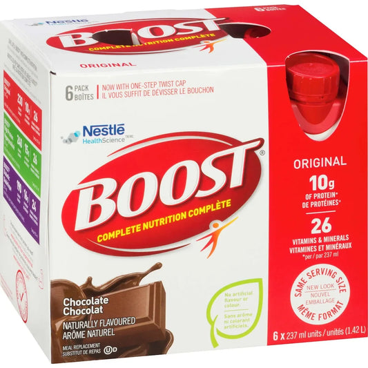 Boost Original Chocolate Meal Replacement Drink, 6 × 237 ml product detail