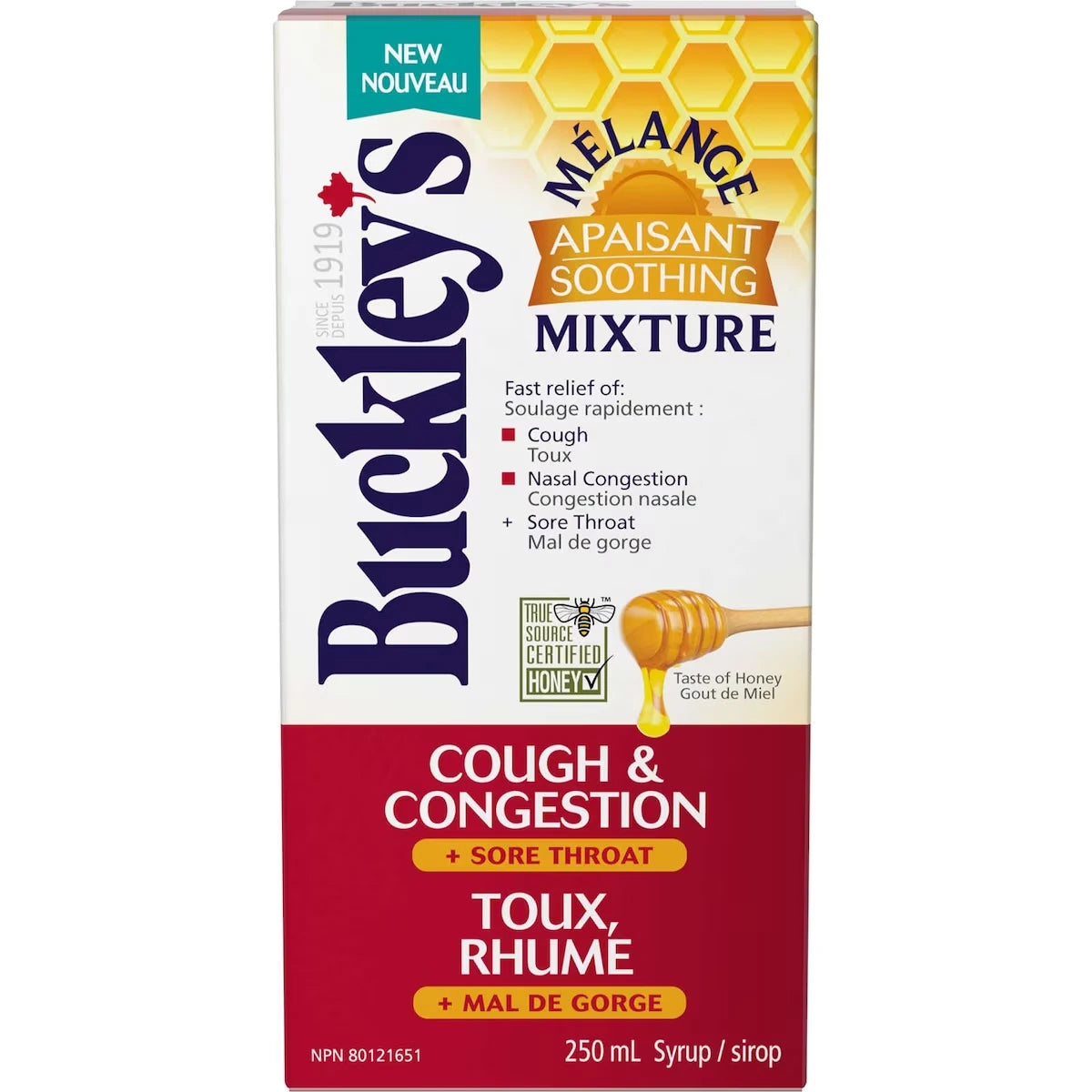 Buckleys Soothing Mixture, Syrup product image