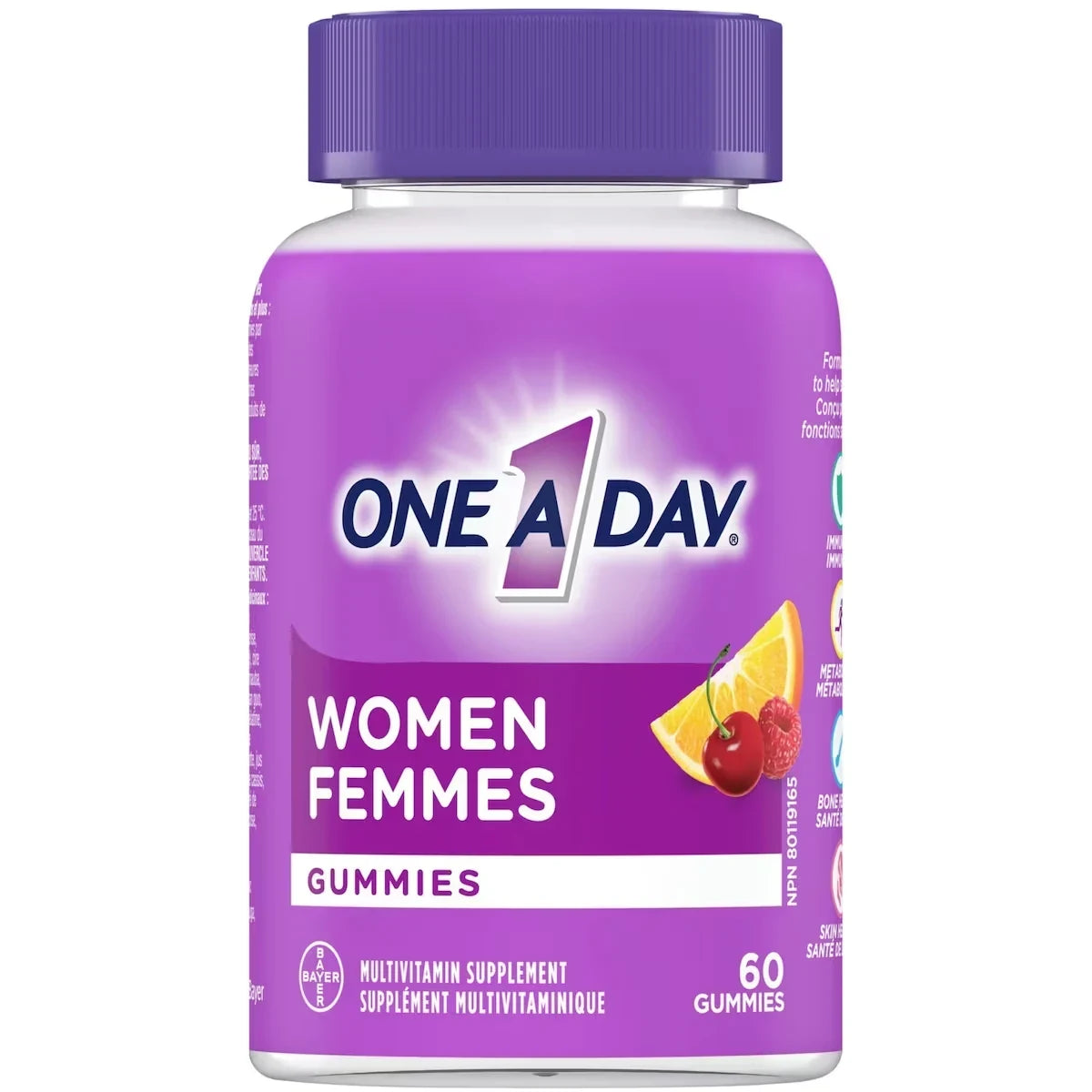One A Day Women's Multivitamin Gummies product package