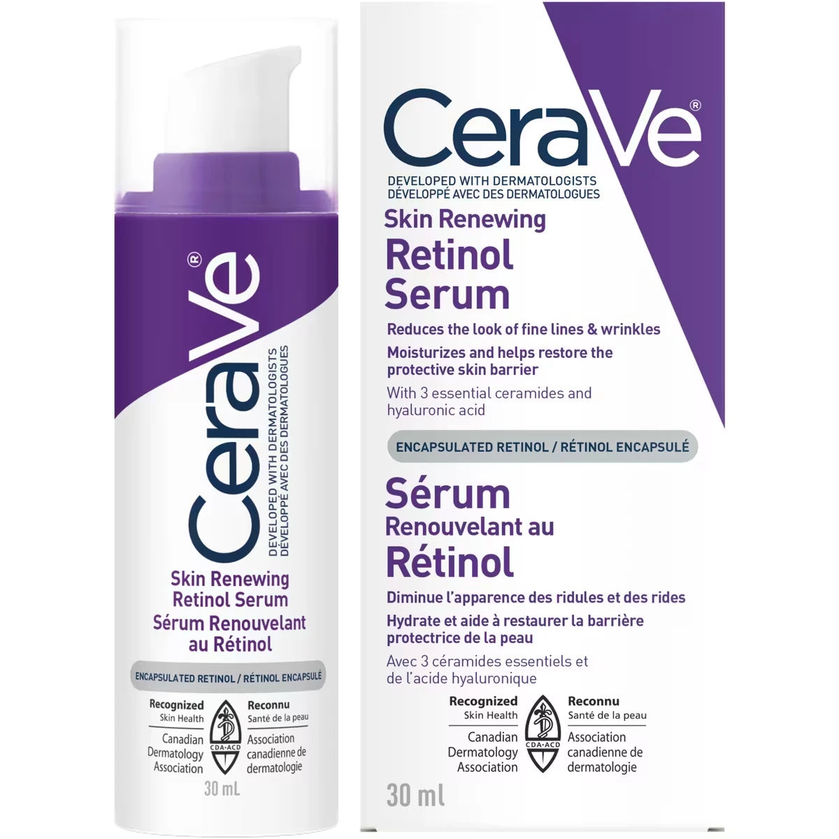 CeraVe Skin Renewing Retinol Serum product image