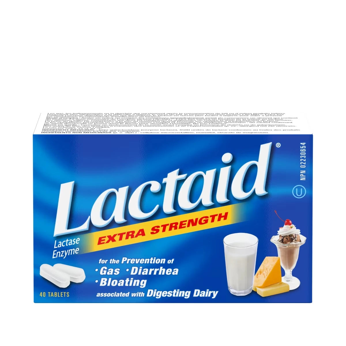 Lactaid Extra Strength Tablets, 40 Count product image