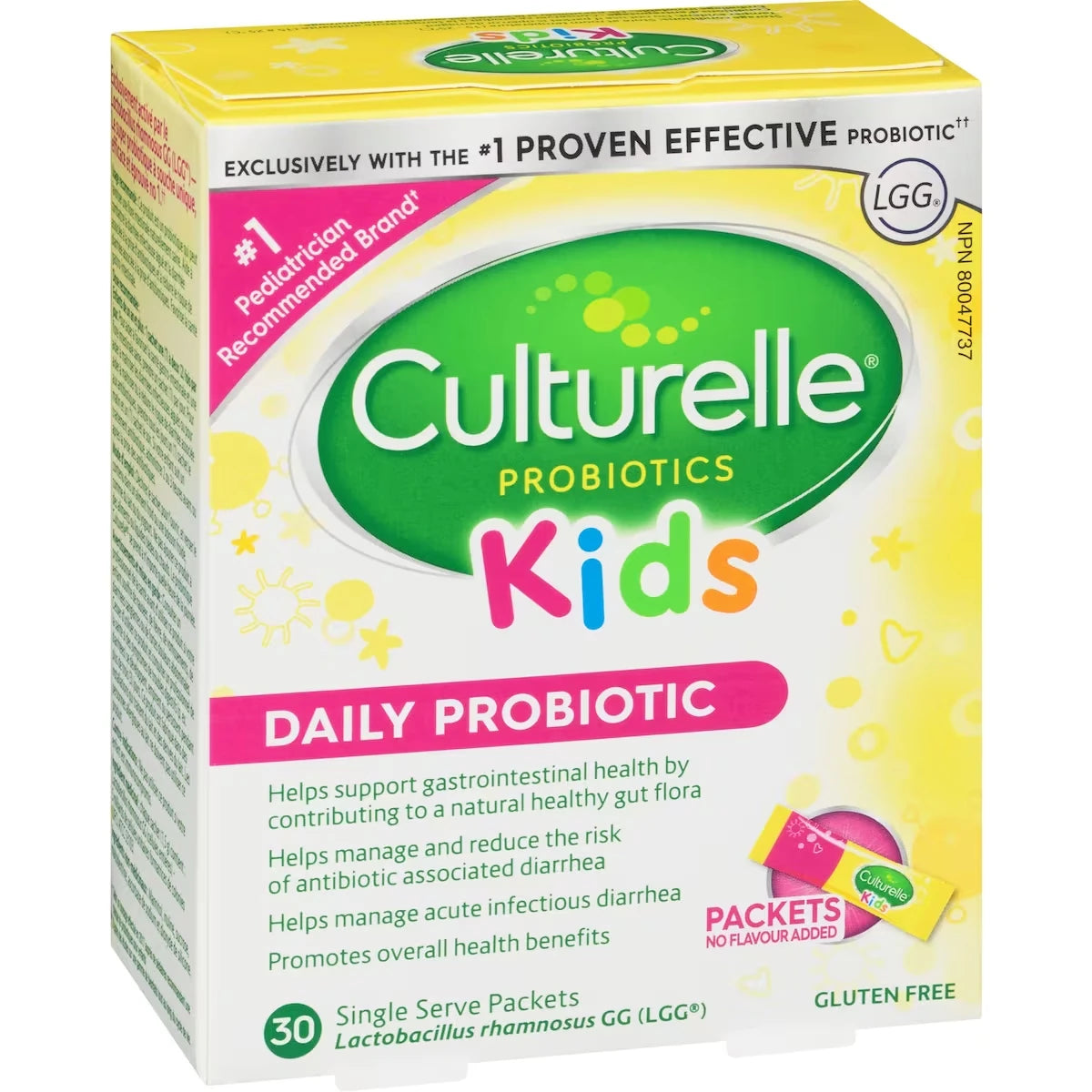Culturelle Kids Daily Probiotic Single Serving Packets product image