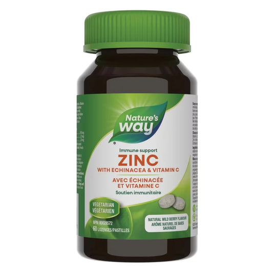 Nature's Way Zinc with Echinacea & Vitamin C view 2