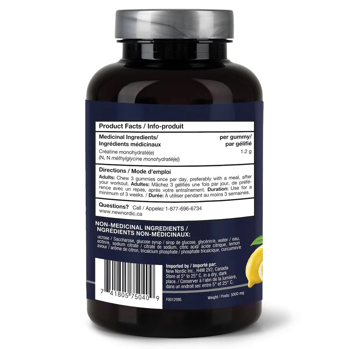 New Nordic Creatine Gummies product detail