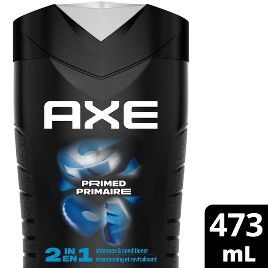 Axe 2in1 Shampoo Primed Just Clean 473 ML product detail