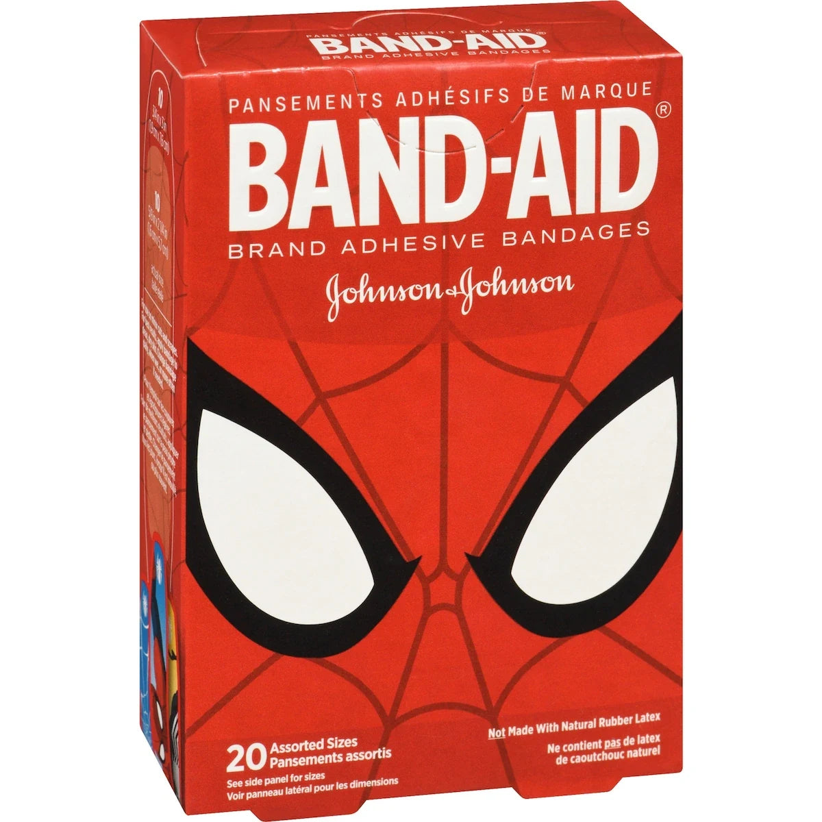 Band-Aid Adhesive Bandages for Kids, Marvel Spiderman product detail