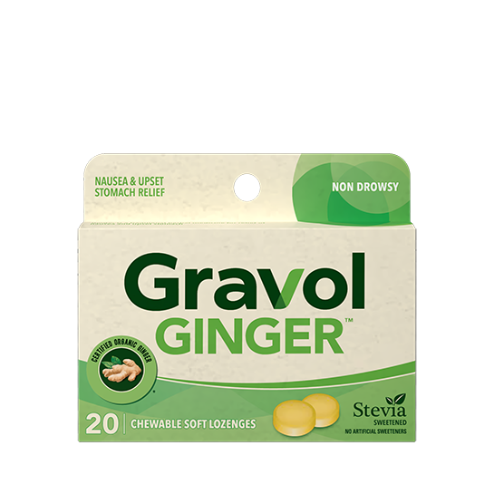 Gravol Gingembre pastilles à croquer paquet de 20