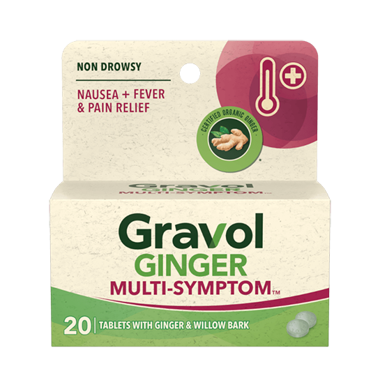 Gravol Gingembre Multi-Symptômes paquet de 20
