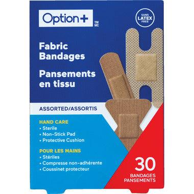 Option Plus Fabric Bandages