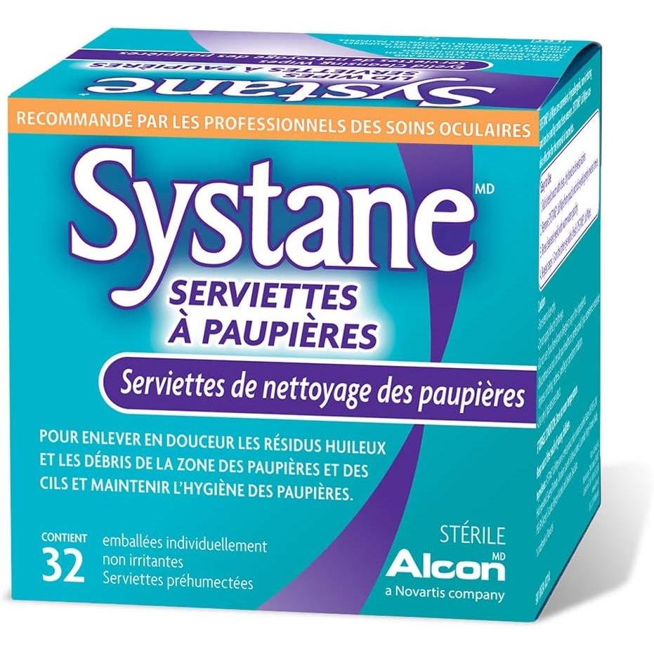 Systane Serviettes A Paupieres