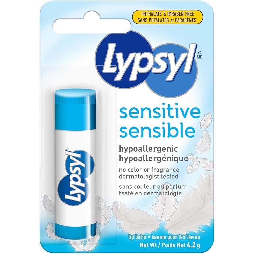Lypsyl Sensitive Hypoallergenic Lip Balm