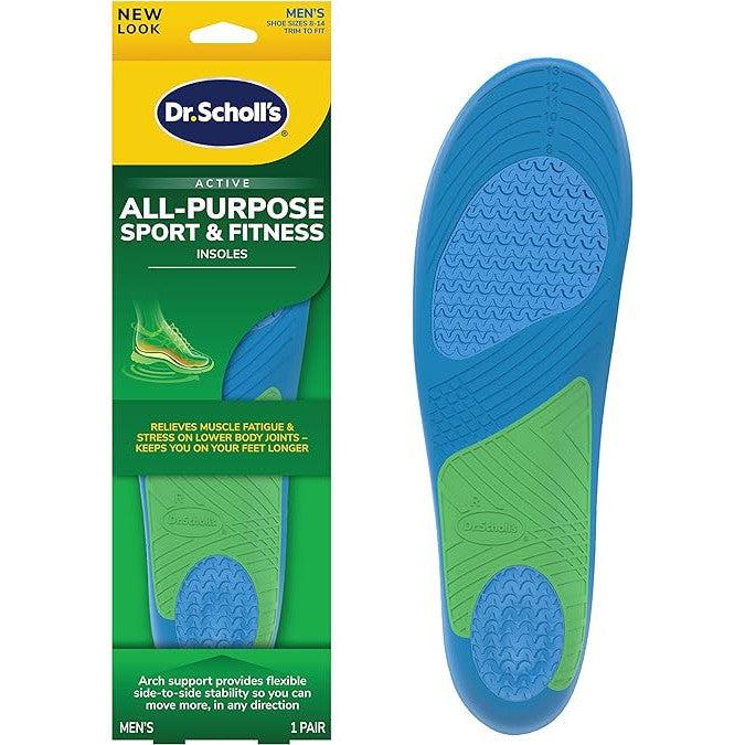 Dr. Scholl's All-Purpose Sport & Fitness Shoe Insoles - Men