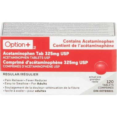 Option Plus Acetaminophen Tab 325mg