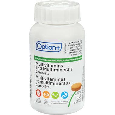 Option Plus Multivitamins and Minerals
