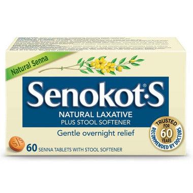 Senokot-S 60 tablets