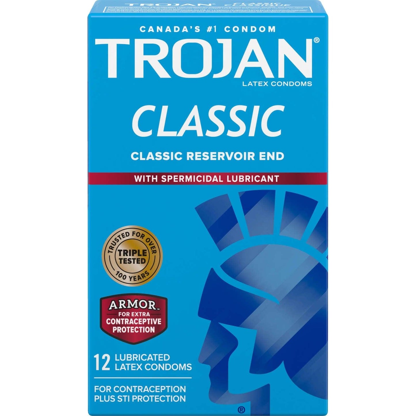Trojan Classic Condoms with spermicidal lubricant