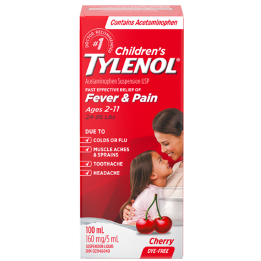 Children's tylenol fever & Pain