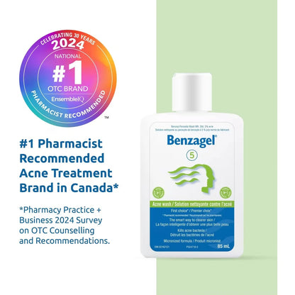 Benzagel Acne Wash 5% product detail