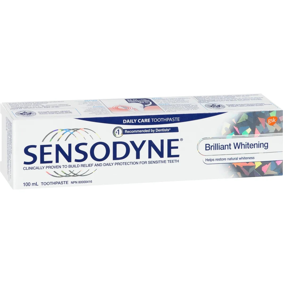 Sensodyne Brilliant Whitening 100 mL product detail