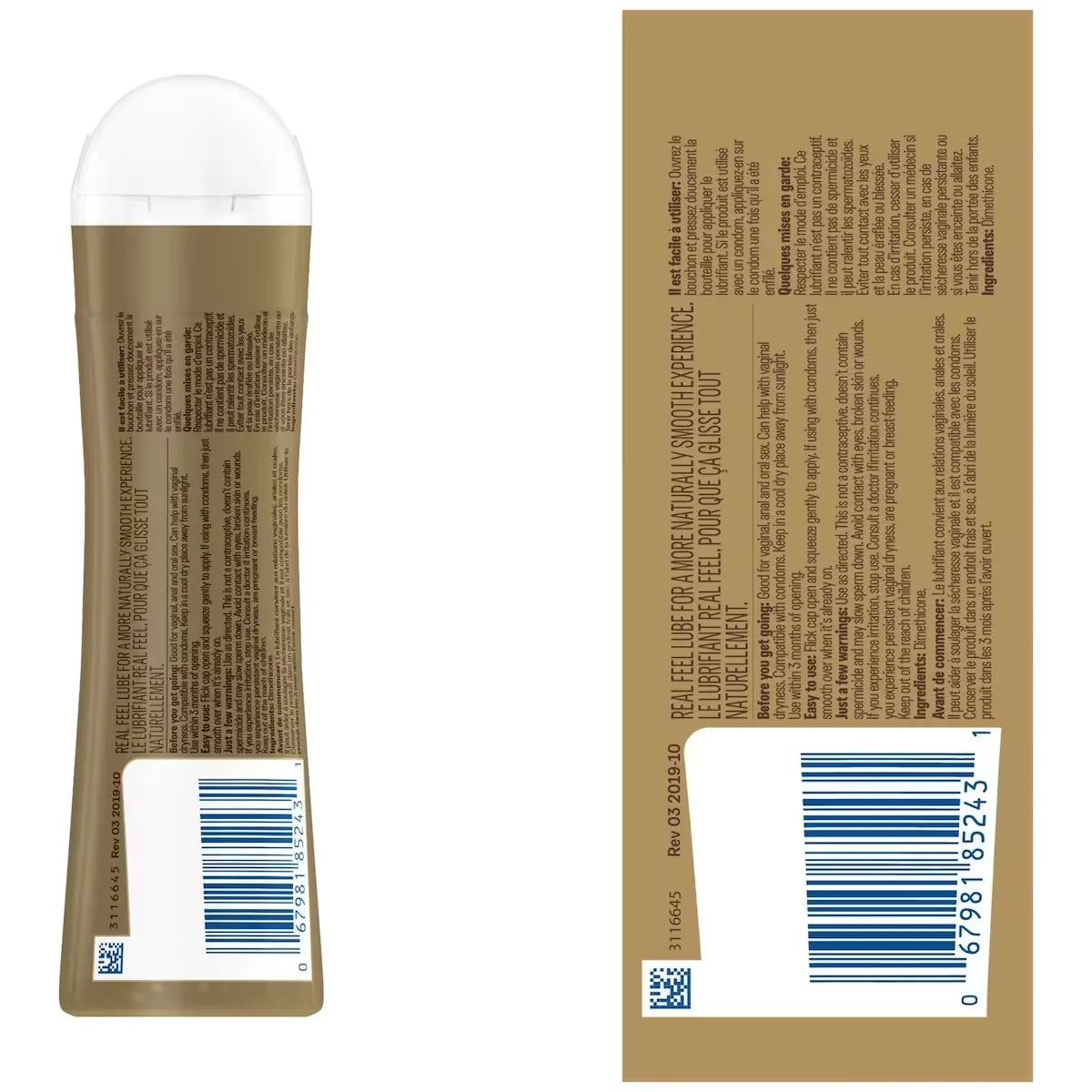 Durex Real Feel Silicone Based Intimate Lubricant product detail