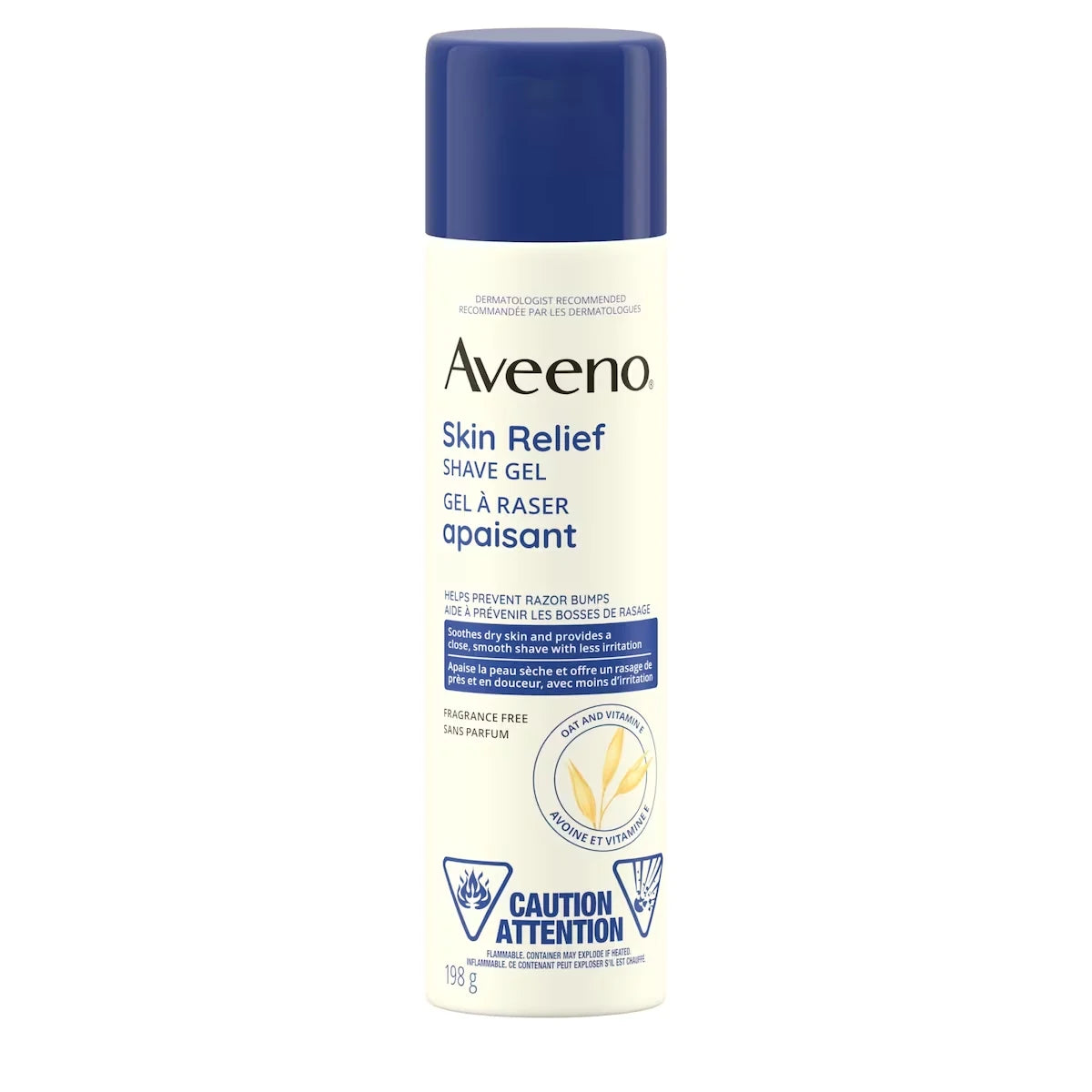 Aveeno Skin Relief Shave Gel front package
