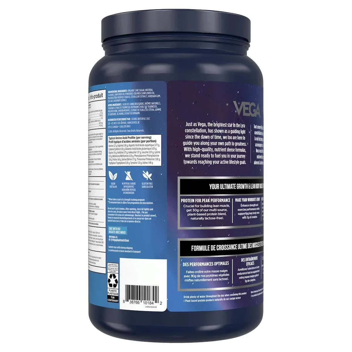 Vega Protein + Creatine CA Vanilla (864g) product detail