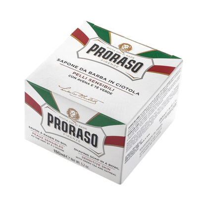 Proraso Shaving soap for sensitive skin front package