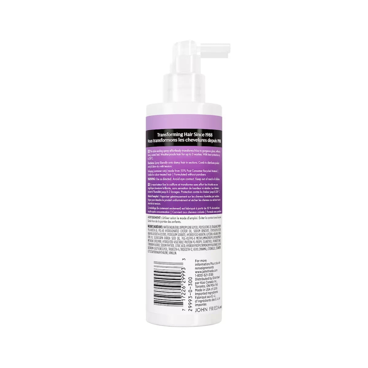 John Frieda Frizz Ease Infinite Smooth Salon Blow-Out Spray product detail