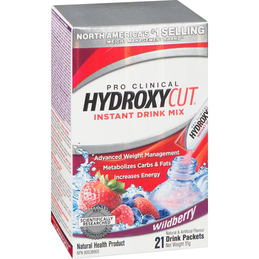 Hydroxycut Wildberry Instant Drink Mi product detail