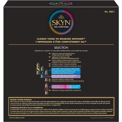 Skyn Selection Non Latex Variety Pack Condom product detail