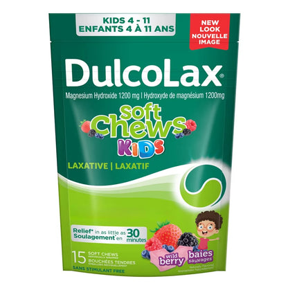 Dulcolax Soft Chews Kids front package