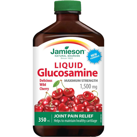 Jamieson Glucosamine Liquid 1,500mg front package