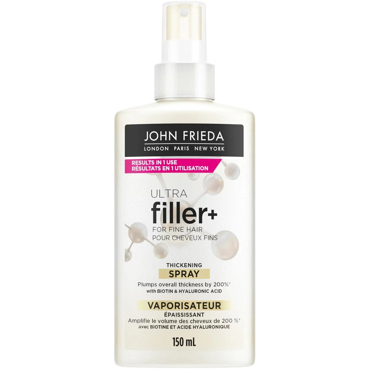 John Frieda ULTRAfiller+ Thickening Spray front package